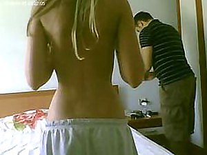 Parfait turc tow-headed se fait dans une vidéo porno dabbler sauvage