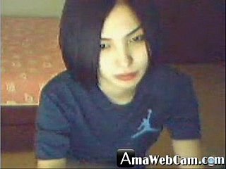 Scrumptious Korean girl, torrid on webcam
