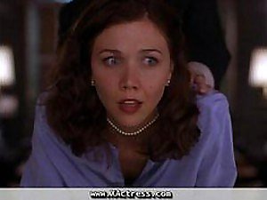 Hot Maggie Gyllenhaal Shows Rosiness All about - Sexual congress Scenes Alien 'The Secretary'
